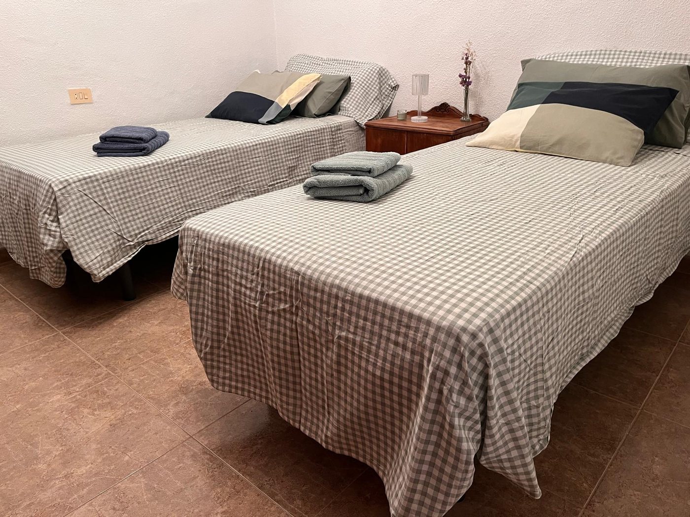 Dormitorio de dos camas